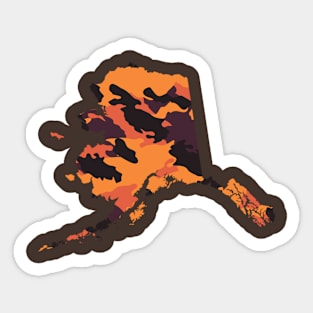 Alaska Survival Sticker